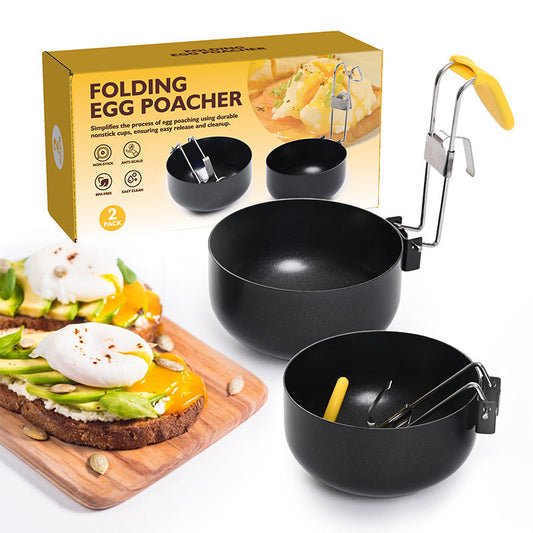 🎉2026 Hot Sale🥚BUY 1 GET 1 FREE!  🍳 Hanging Ear Poached Egg Molds – Perfect Spa Eggs Every Time 🍳