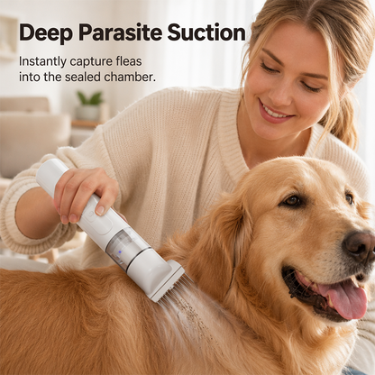 ✨️Surprise 60% off！🐈Electric Pet Grooming Comb🐕Keep your furry friends away from mites, fleas and tangled fur！