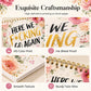 HERE WE F*CKING GO AGAIN Wall Calendar | Funny Floral A4 Calendar | Monthly Sarcastic Quotes