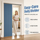 ⏰🔥LIMITED TIME 50% OFF! ⭐No-Drill Magnetic Accordion Door Curtain