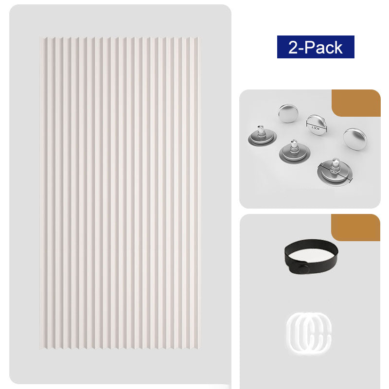 ⏰🔥LIMITED TIME 50% OFF! ⭐No-Drill Magnetic Accordion Door Curtain