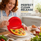 🥳2026 HOT SALE🥳💞50K+ SOLD! 🍳⚡ 50% OFF + BUY MORE, SAVE MORE! Microwave Omelet Cooker – 2-in-1 makes omelets & egg cups in minutes. Premium eco-friendly PP – safe, durable & BPA-free. From £7.99 – stock up for quick healthy breakfasts! 🧼✅