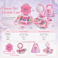 Washable Princess Makeup Set – Non‑irritating, trays & portable case 🎀