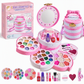 Washable Princess Makeup Set – Non‑irritating, trays & portable case 🎀