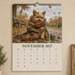 🐶Surprise Price: Only £8.99!!!📅2027 Yorkshire Terrier Wall Calendar