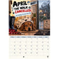 🎉 2027 HOT SALE 🎉 ❤️ 50K+ SOLD! 💖 50% OFF NOW! 🌸 2027 Playful Dachshund Calendar