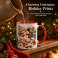 🎅🐮 2026 Christmas Highland Cow Mug – Adorable Festive Ceramic Mug for Tea & Coffee Lovers