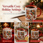 🎅🐮 2026 Christmas Highland Cow Mug – Adorable Festive Ceramic Mug for Tea & Coffee Lovers