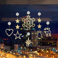 ⏳LAST DAY SALE ONLY ￡7.99!!🎄❄️ DIY Christmas Snowflake Suction Cup LED Lights ✨ | Battery Operated, Warm & Multi-Colour, Window Suction Lights, Christmas Home & Party Decor