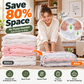 ⏳LAST DAY SALE ONLY￡6.99 !🏆🧳No‑Pump Vacuum Storage Bags – Press & seal, no pump needed. Saves 80% space, keeps clothes dry & dust‑free. Perfect for bulky bedding & off‑season gear. 🛏️🗄️