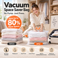 ⏳LAST DAY SALE ONLY￡6.99 !🏆🧳No‑Pump Vacuum Storage Bags – Press & seal, no pump needed. Saves 80% space, keeps clothes dry & dust‑free. Perfect for bulky bedding & off‑season gear. 🛏️🗄️