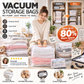 ⏳LAST DAY SALE ONLY￡6.99 !🏆🧳No‑Pump Vacuum Storage Bags – Press & seal, no pump needed. Saves 80% space, keeps clothes dry & dust‑free. Perfect for bulky bedding & off‑season gear. 🛏️🗄️