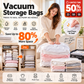 ⏳LAST DAY SALE ONLY￡6.99 !🏆🧳No‑Pump Vacuum Storage Bags – Press & seal, no pump needed. Saves 80% space, keeps clothes dry & dust‑free. Perfect for bulky bedding & off‑season gear. 🛏️🗄️